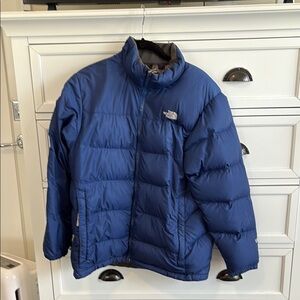The North Face Royal Blue Insulated Jacket Boys’ XL